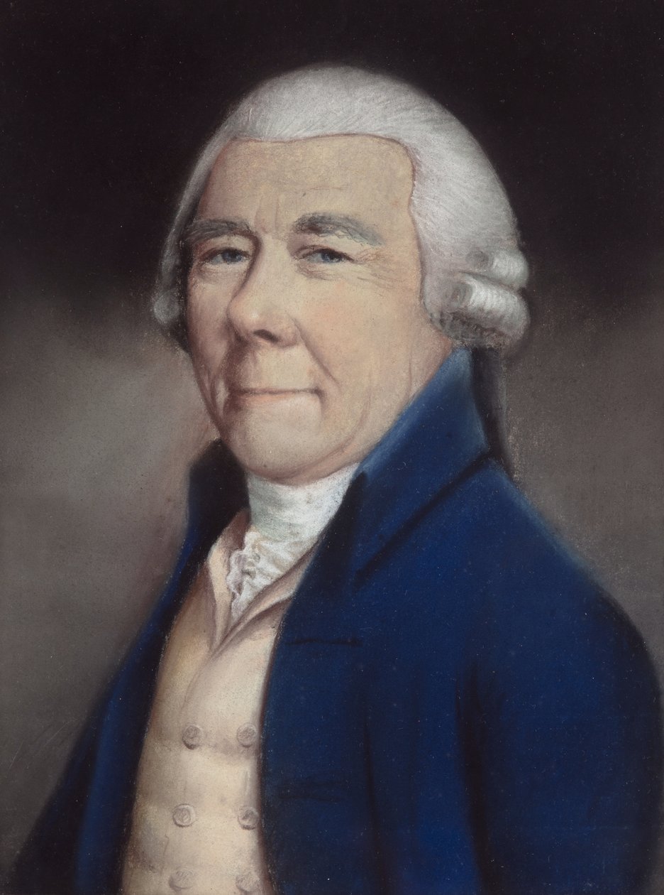 Jesse Andrewes (pastel na szarym papierze) autorstwa James Sharples