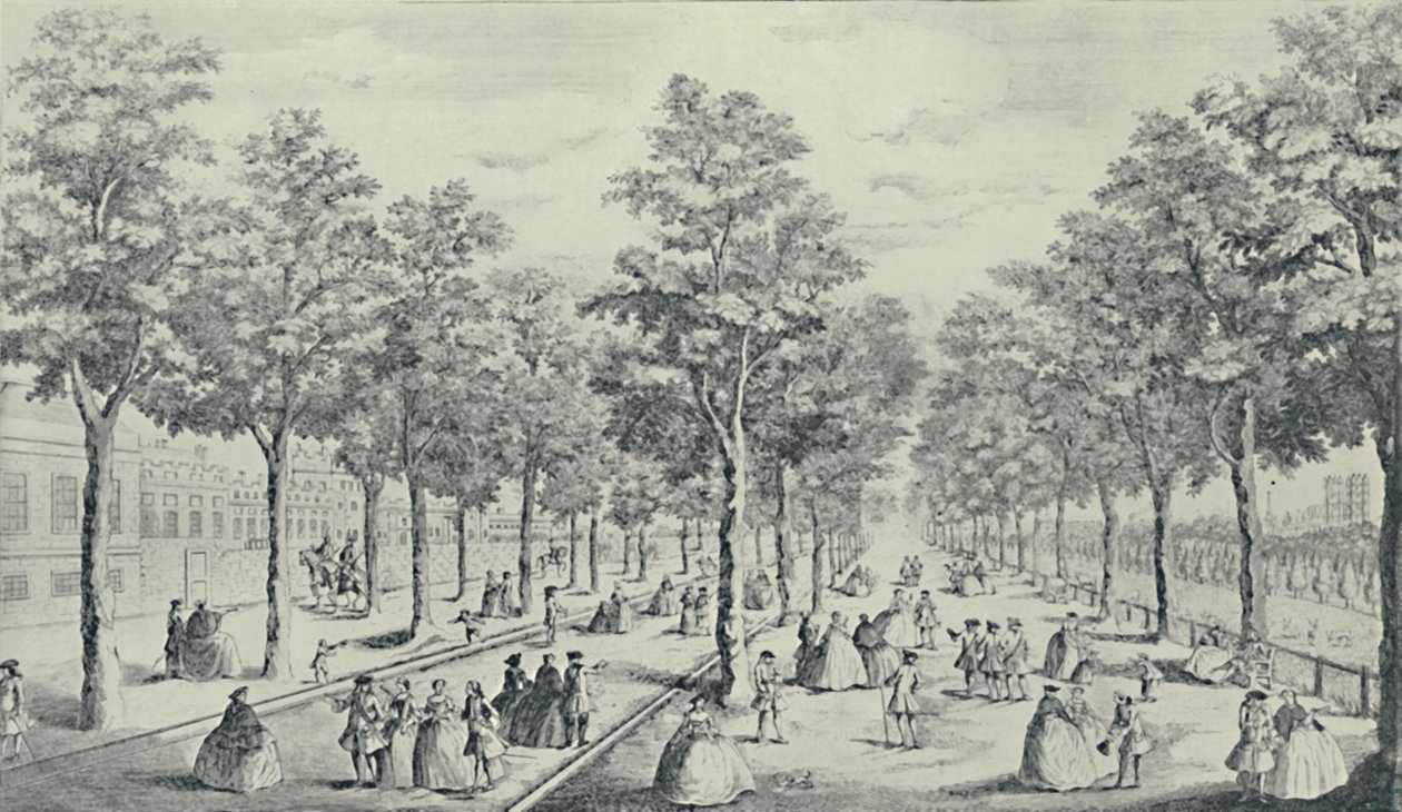 Towarzystwo w centrum handlowym, 1741, 1920 autorstwa James Smith