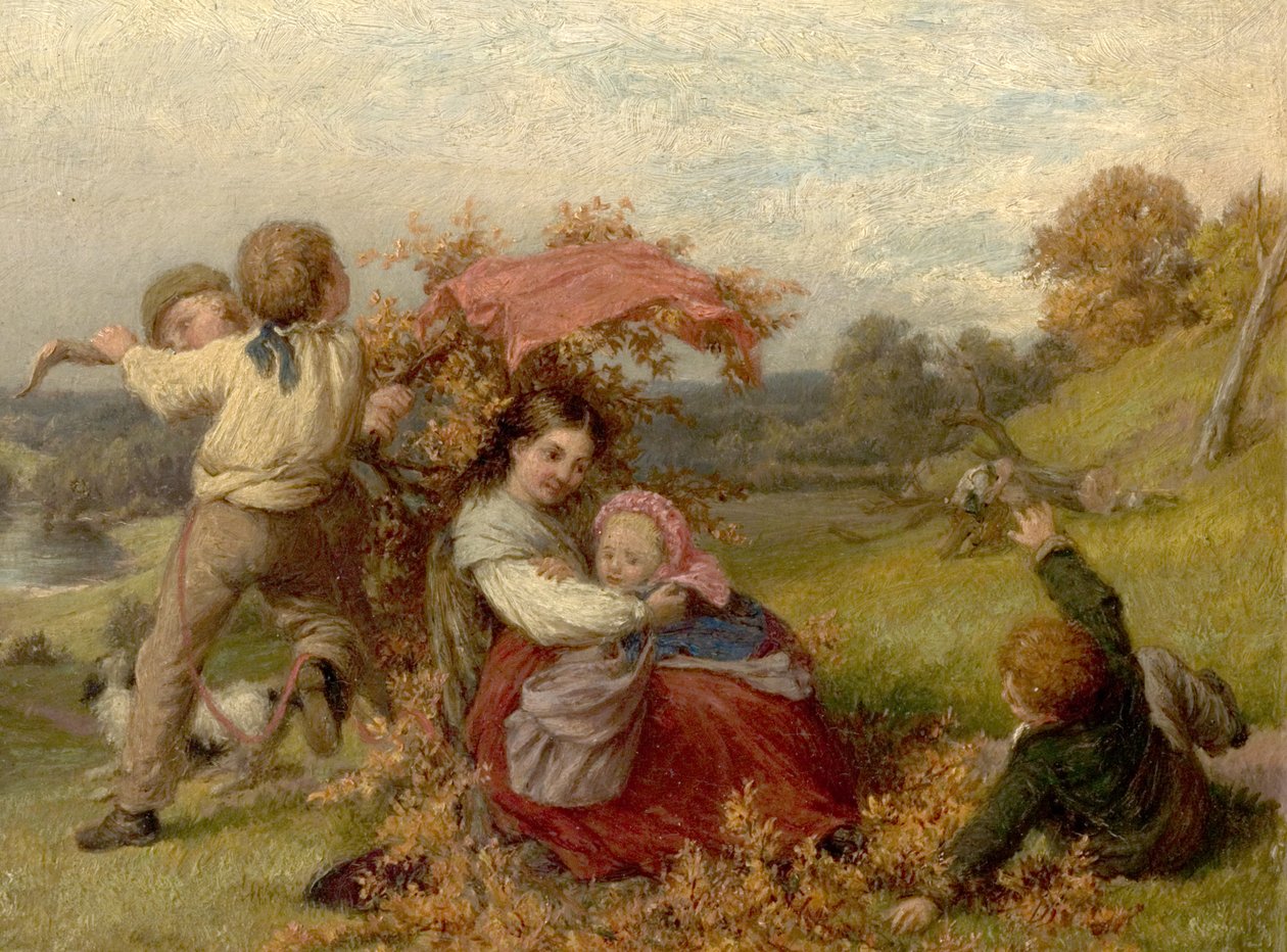 Złoty konar, ok. 1866 r. autorstwa James T. Hart
