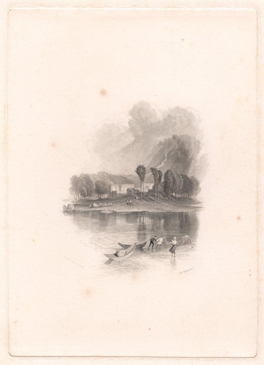 Zamek Lochmaben autorstwa James T. Willmore