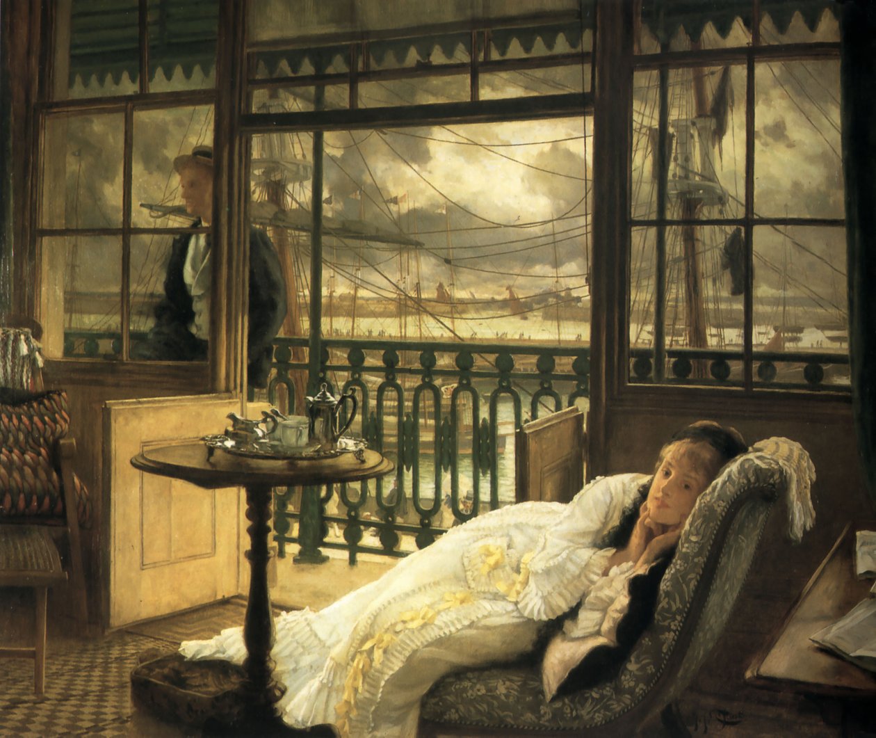 Przechodząca burza autorstwa James Tissot