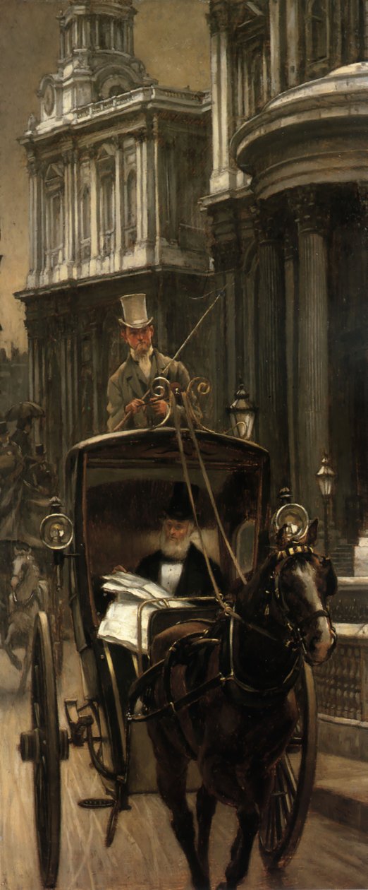 Przechodzenie do biznesu autorstwa James Tissot