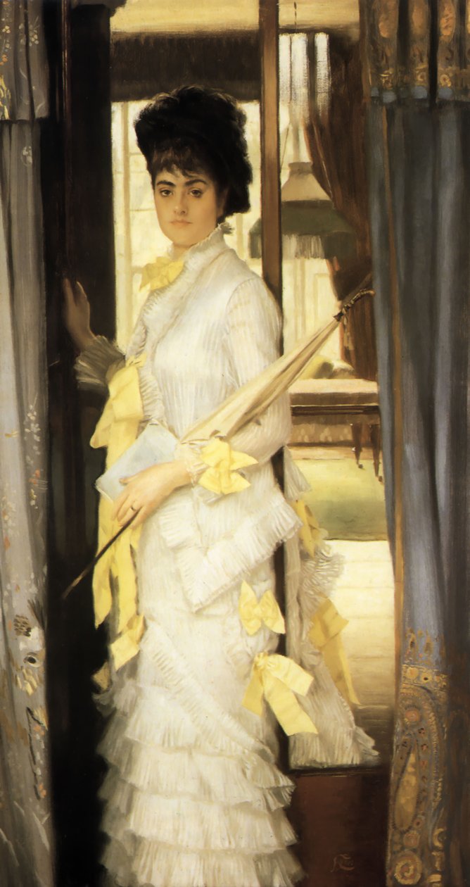Portret panny Lloyd autorstwa James Tissot