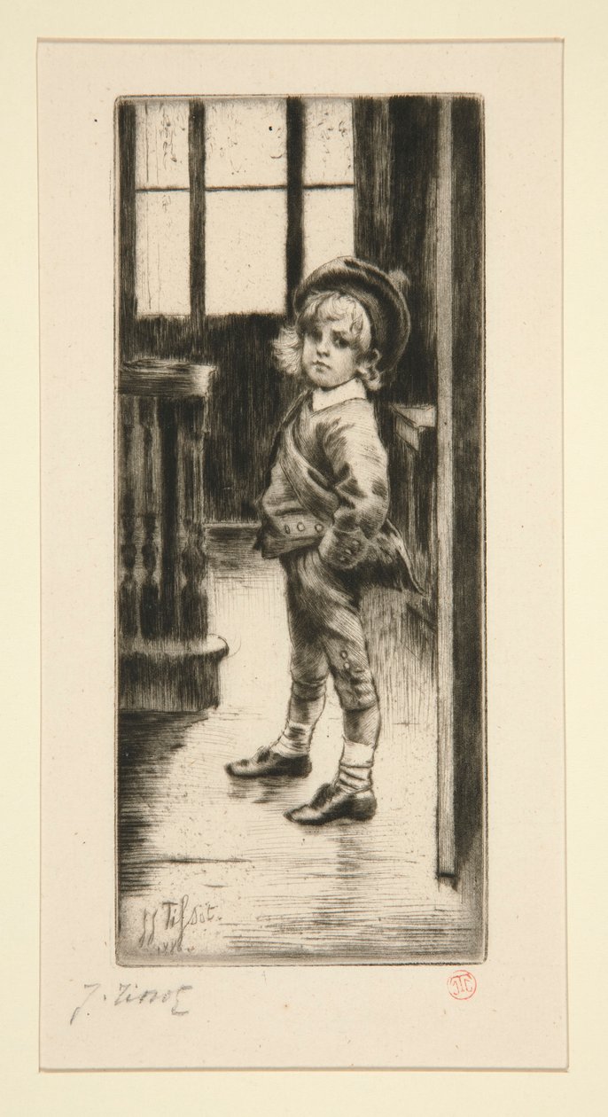 Sa Premi?re Culotte [Pierwsza para bryczesów] autorstwa James Tissot