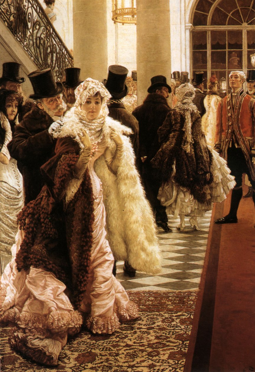 Kobieta mody autorstwa James Tissot