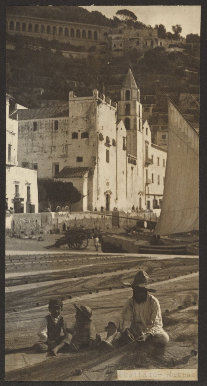 Positano - Marina autorstwa James W. Holcombe