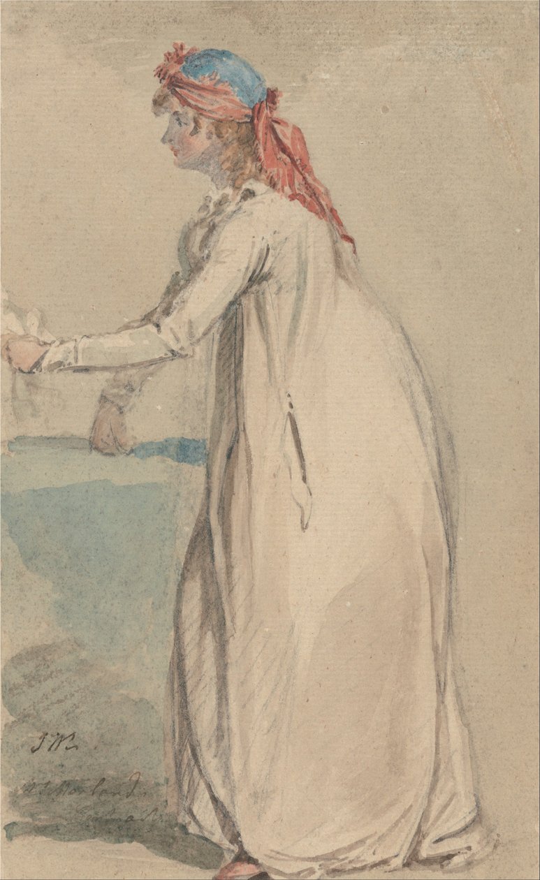 Portret pani Morland autorstwa James Ward