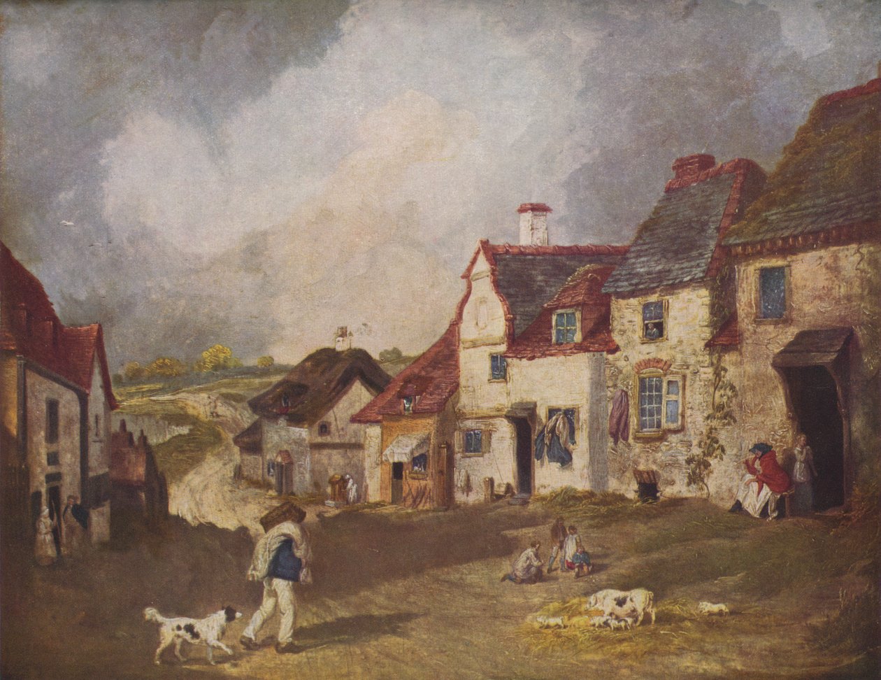 "Pegwell Bay, Ramsgate", ok. 1800, 1936 r autorstwa James Ward