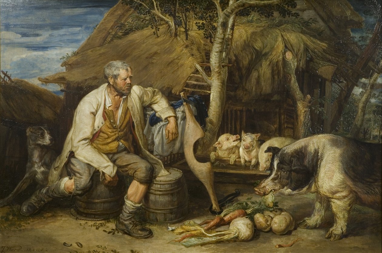 Świniopas autorstwa James Ward
