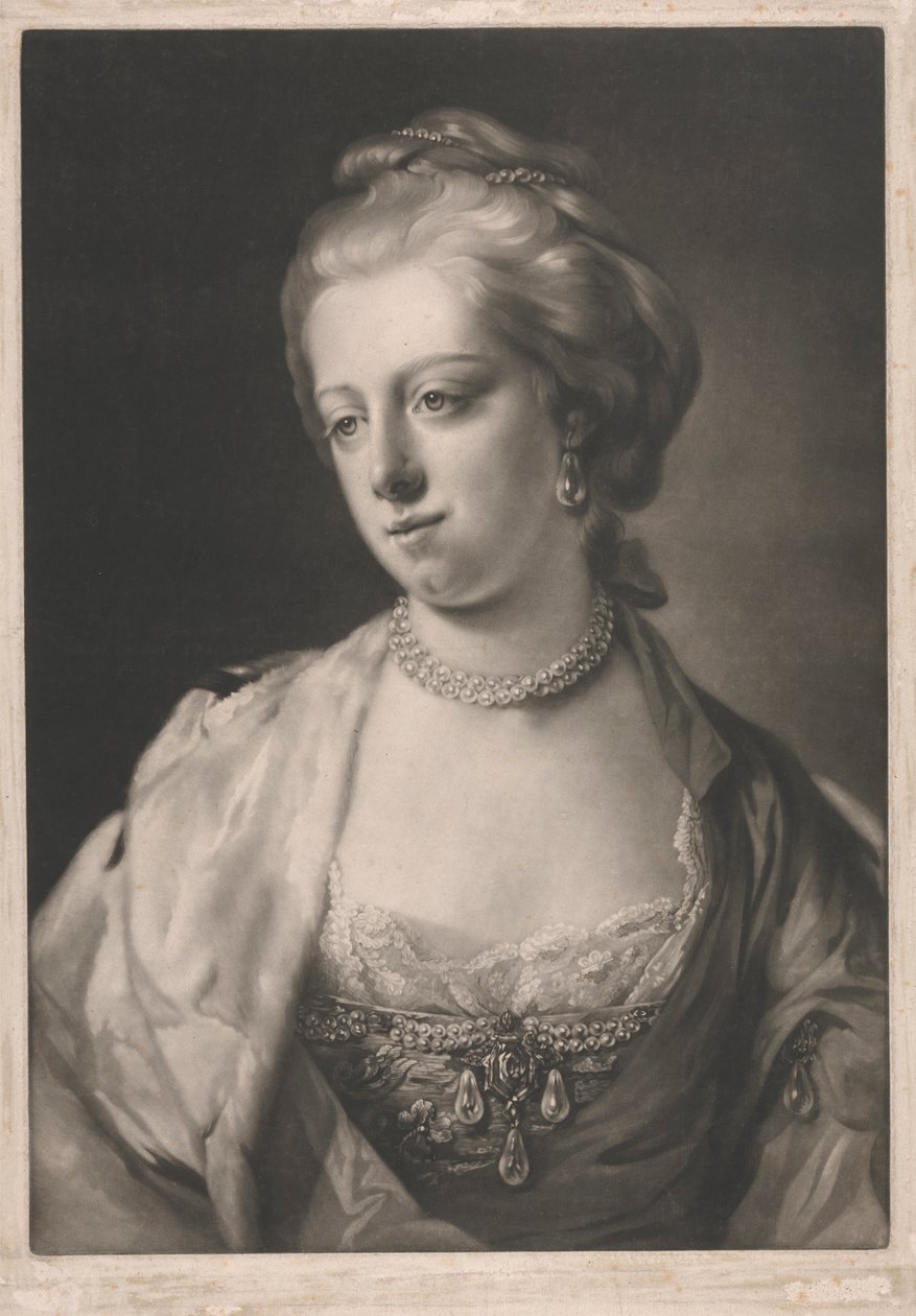 Karolina Matylda, królowa Danii autorstwa James Watson