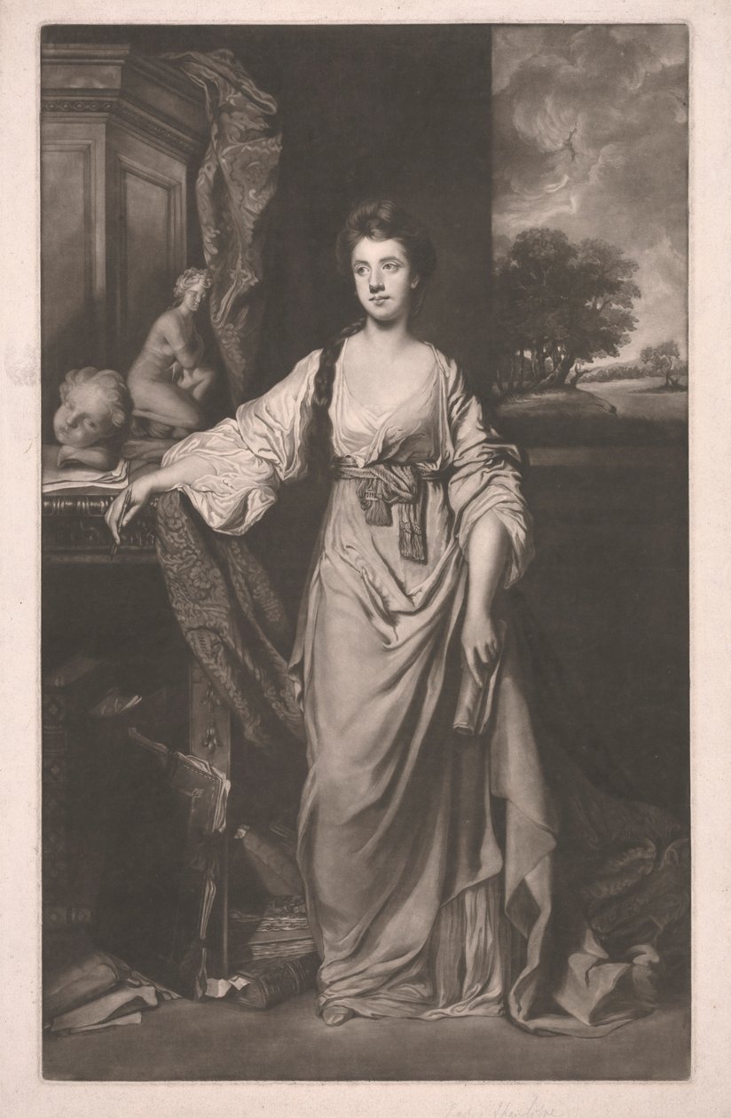 Pani Stanhope autorstwa James Watson