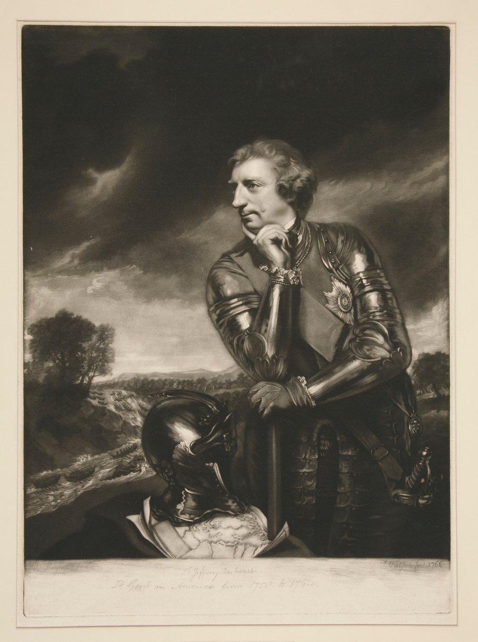 s. Jeffery Amherst autorstwa James Watson