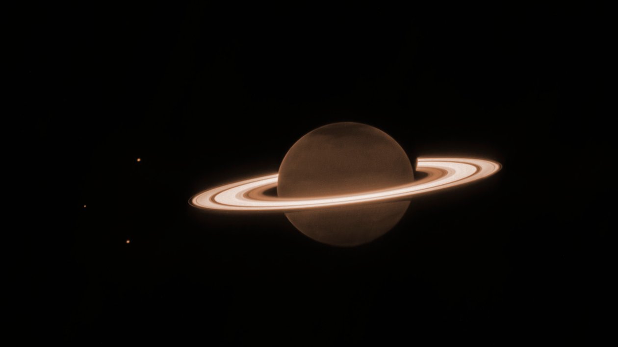 Saturn (NIRCam) autorstwa James Webb Space Telescope (NASA)