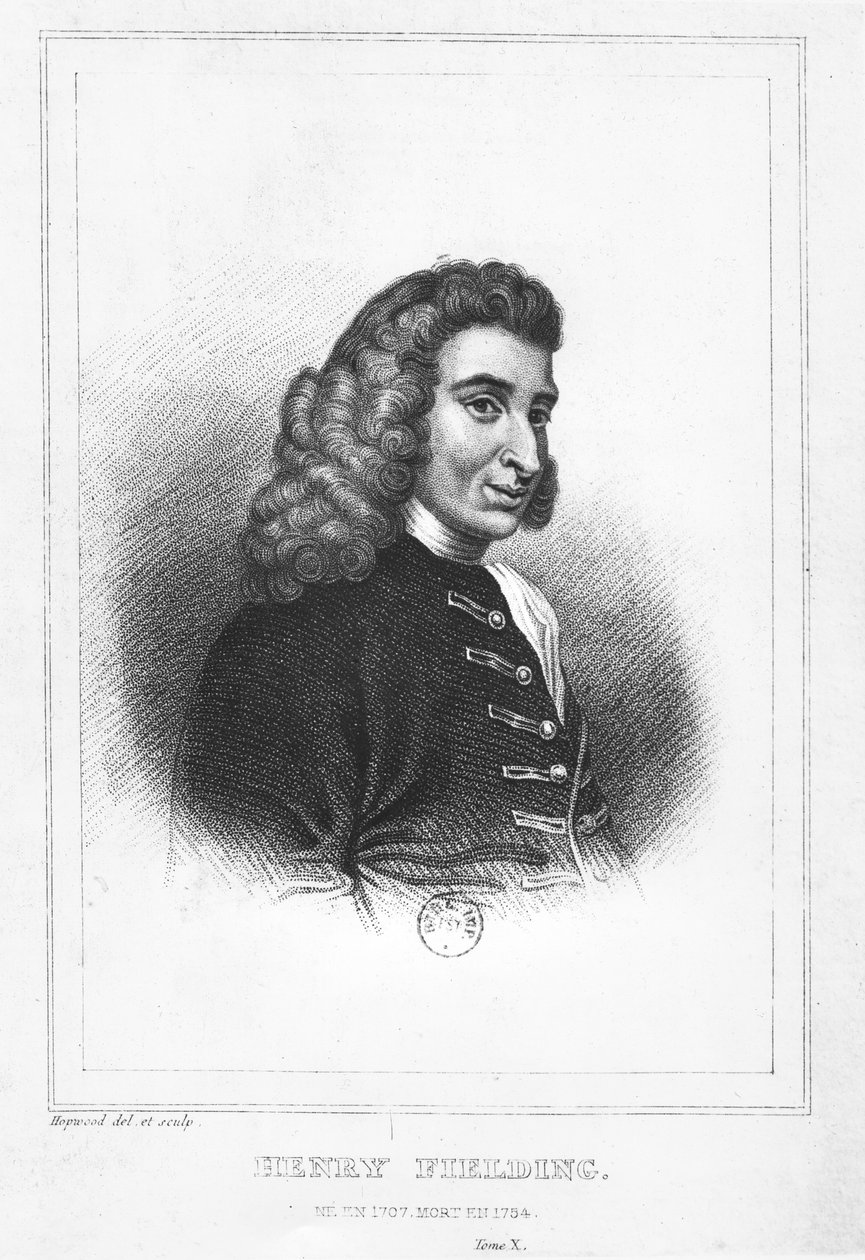 Henry Fielding, 1811 autorstwa James, the Elder Hopwood