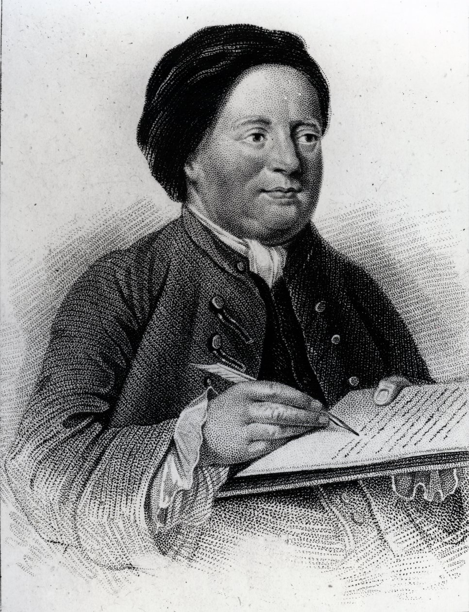 Samuel Richardson (1689-1761) autorstwa James, the Elder Hopwood