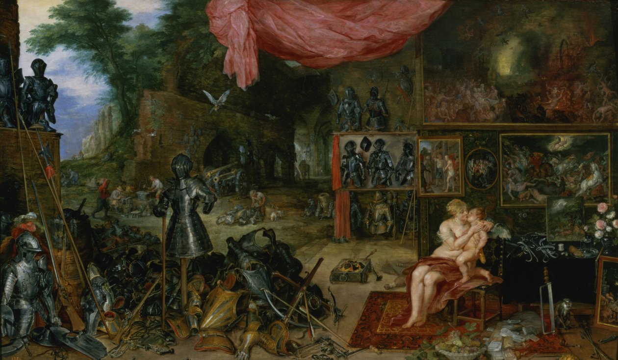 Zmysł dotyku autorstwa Jan and Rubens, P.P. Brueghel