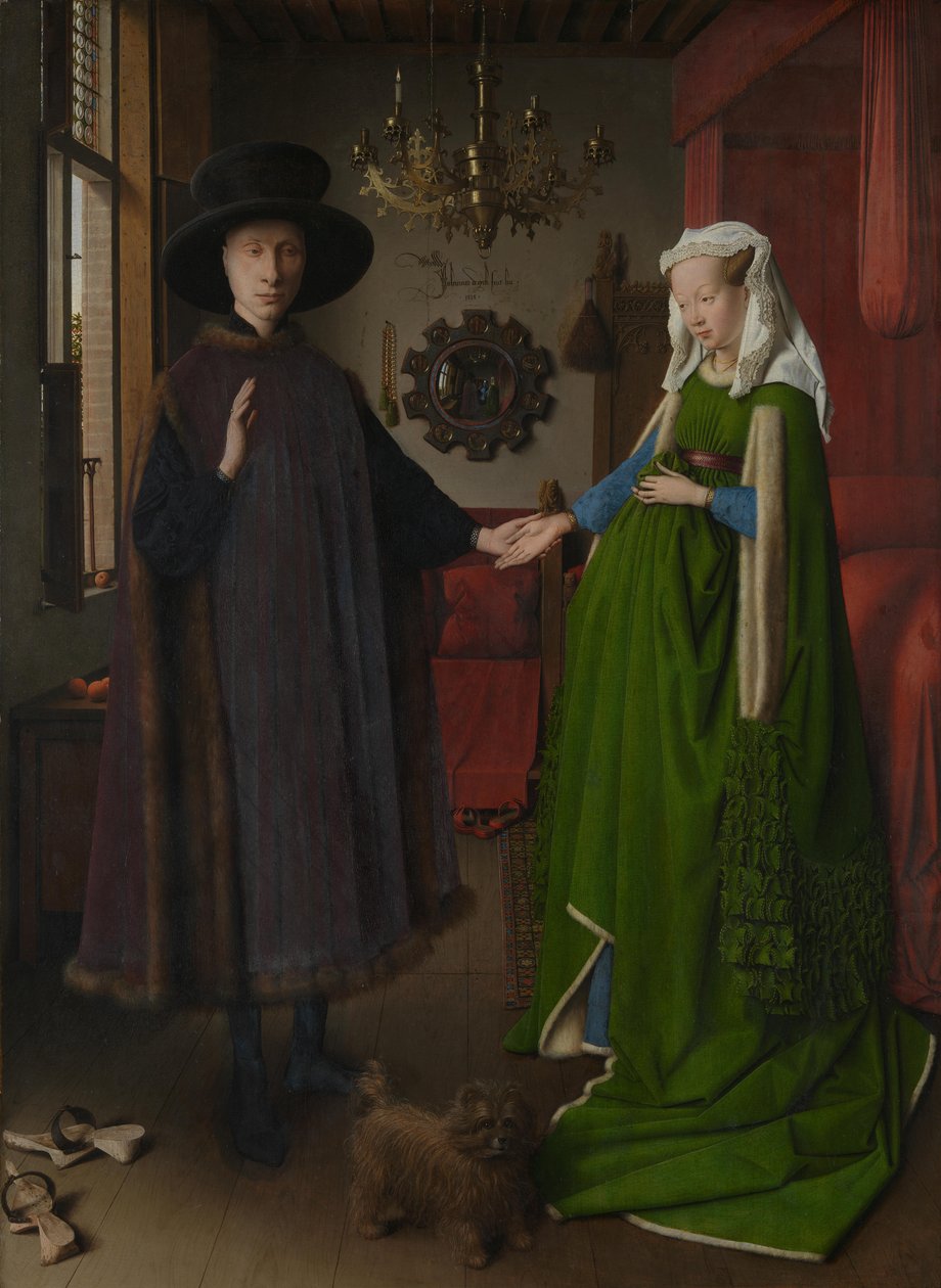 Portret Arnolfini autorstwa Jan van Eyck