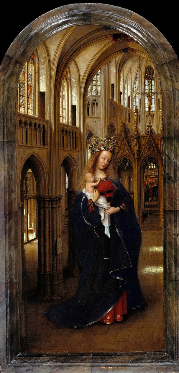 Madonna w Kościele autorstwa Jan van Eyck