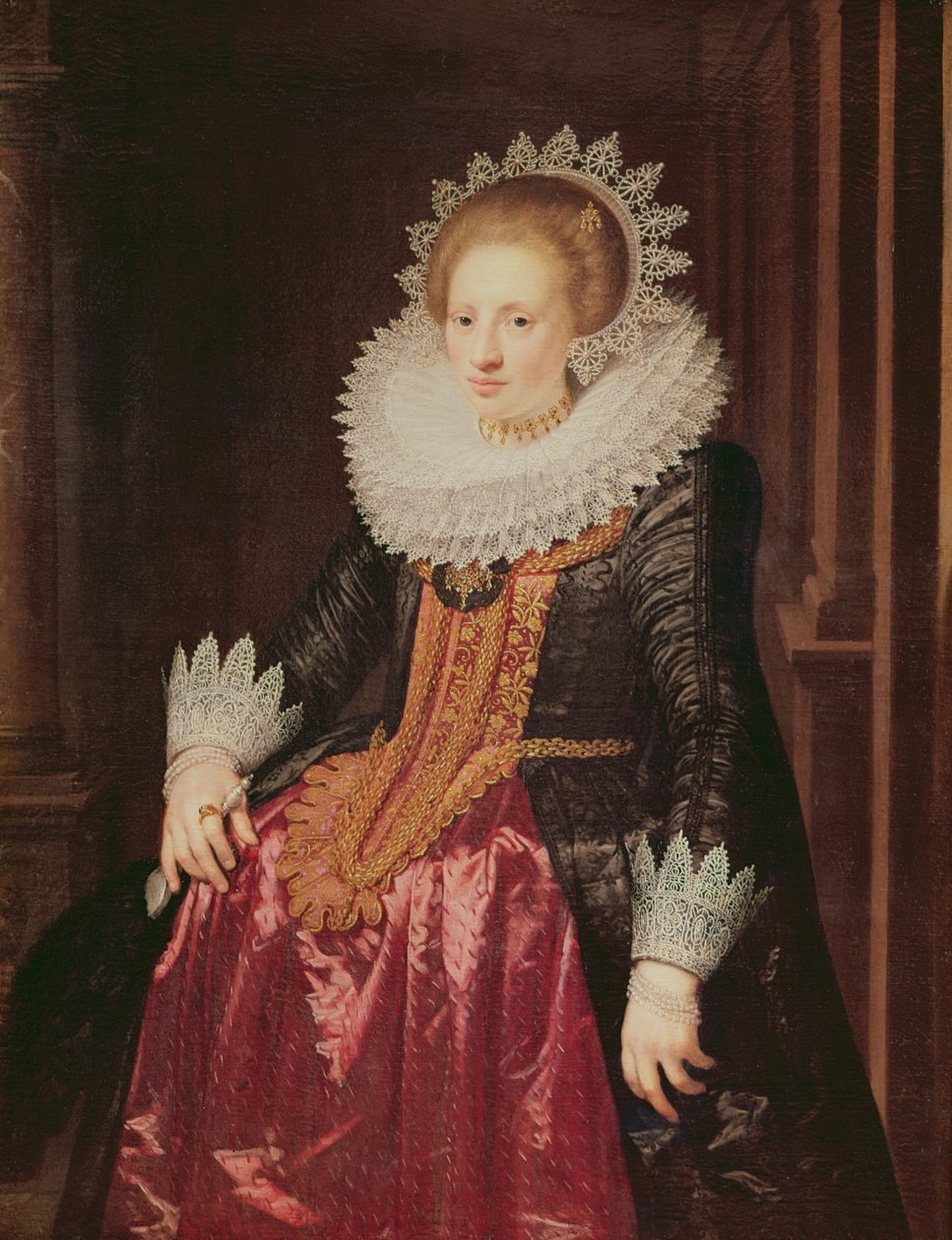 Portret damy, 1620 autorstwa Jan Anthonisz. van Ravesteyn