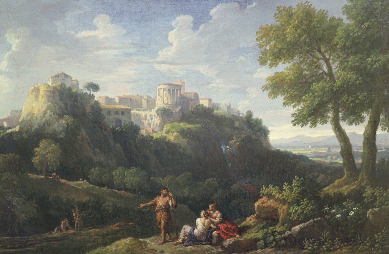 Tivoli autorstwa Jan Frans van Bloemen
