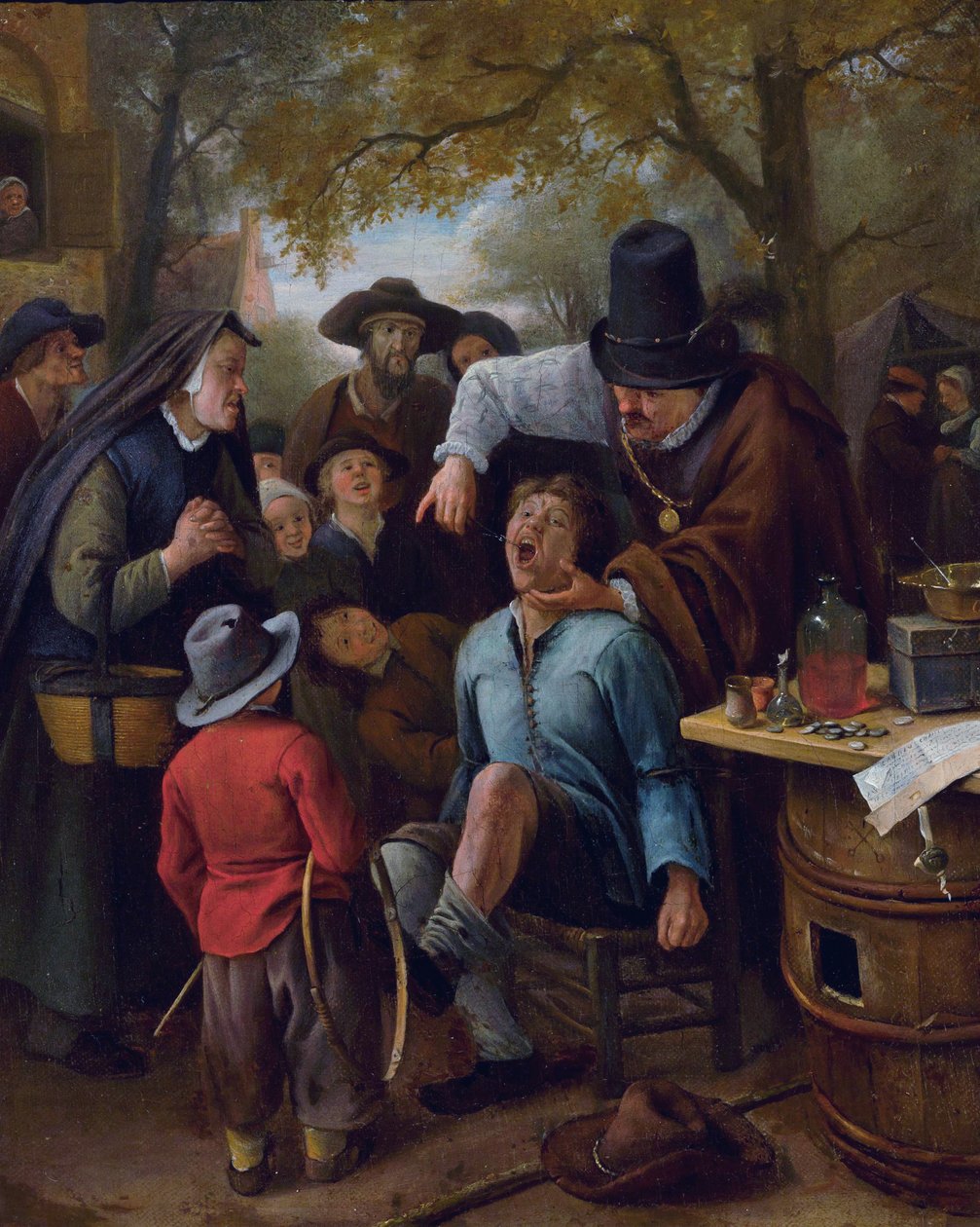 Ściągacz do zębów autorstwa Jan Havickszoon Steen