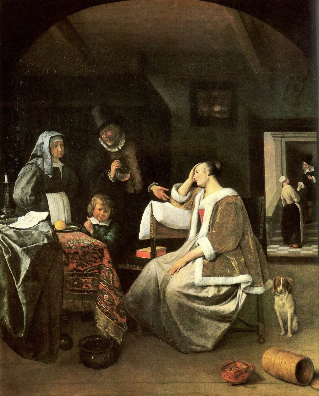 Chory z miłości autorstwa Jan Havickszoon Steen