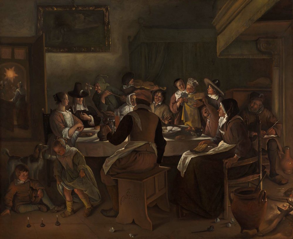 Jan Steen autorstwa Jan Havickszoon Steen