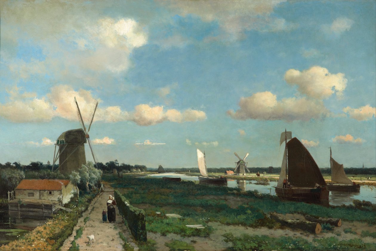 Trekvliet autorstwa Jan Hendrik Weissenbruch