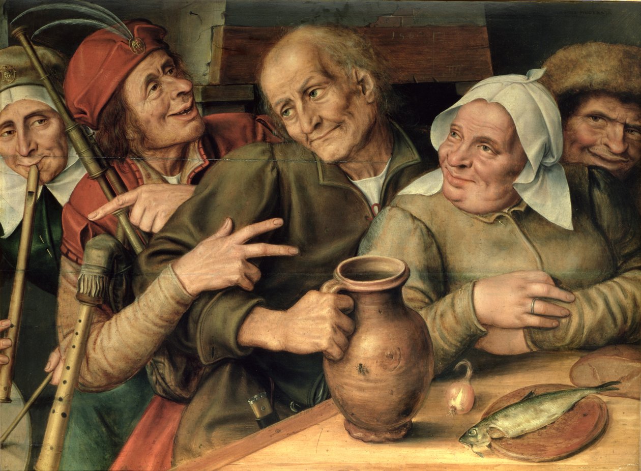 Kompania Jovial, 1564 (panel) autorstwa Jan Massys or Metsys