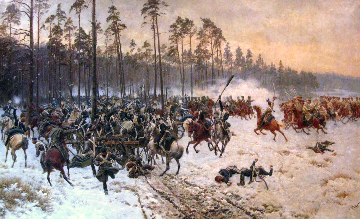 Battle of Stoczek.nPolski: Bitwa pod Stoczkiem.n autorstwa Jan Rosen