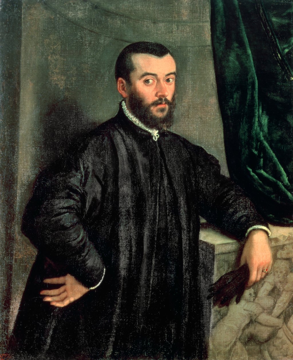 Portret Andrei Vesaliusa (1514-64) autorstwa Jan Stephen van Calcar
