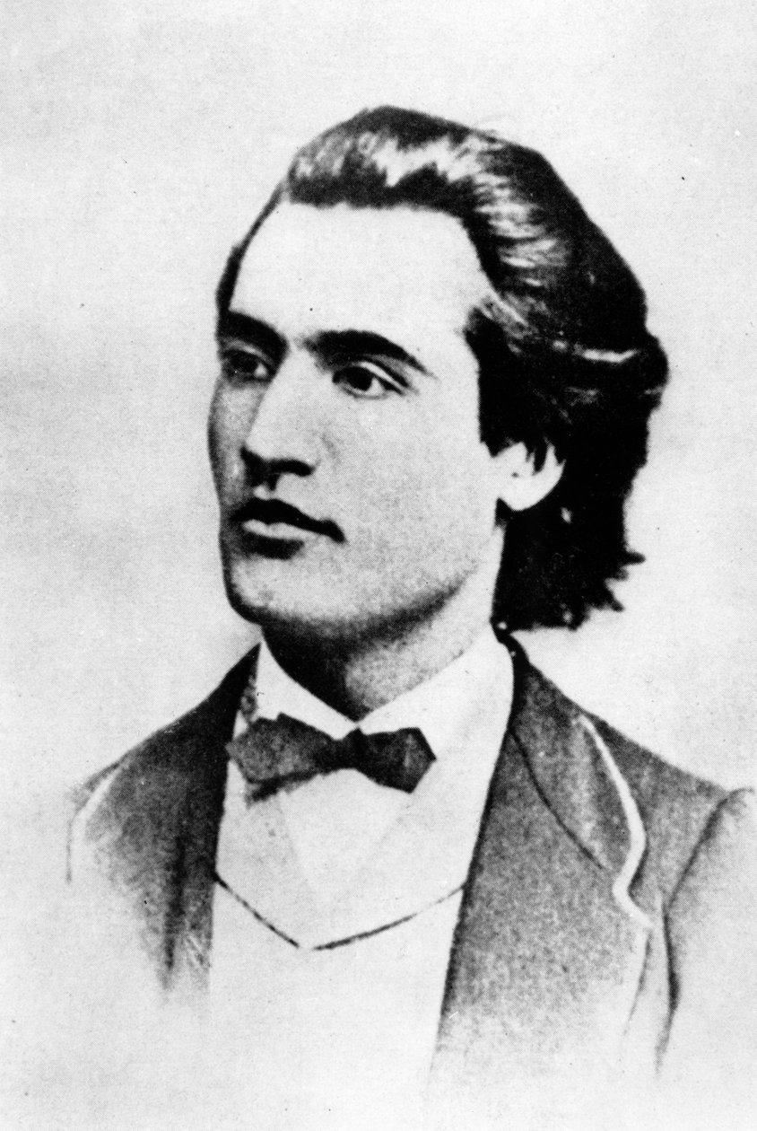 Mihai Eminescu, 1869 autorstwa Jan Tomas