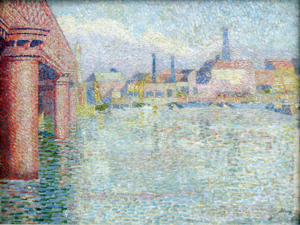 Most w Londynie autorstwa Jan Toorop