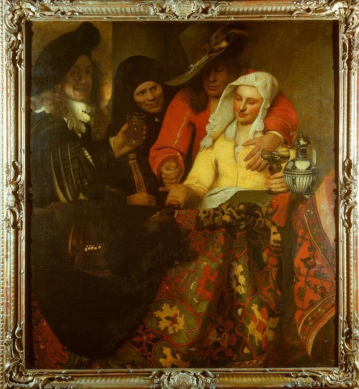 Z swatką autorstwa Jan Vermeer van Delft