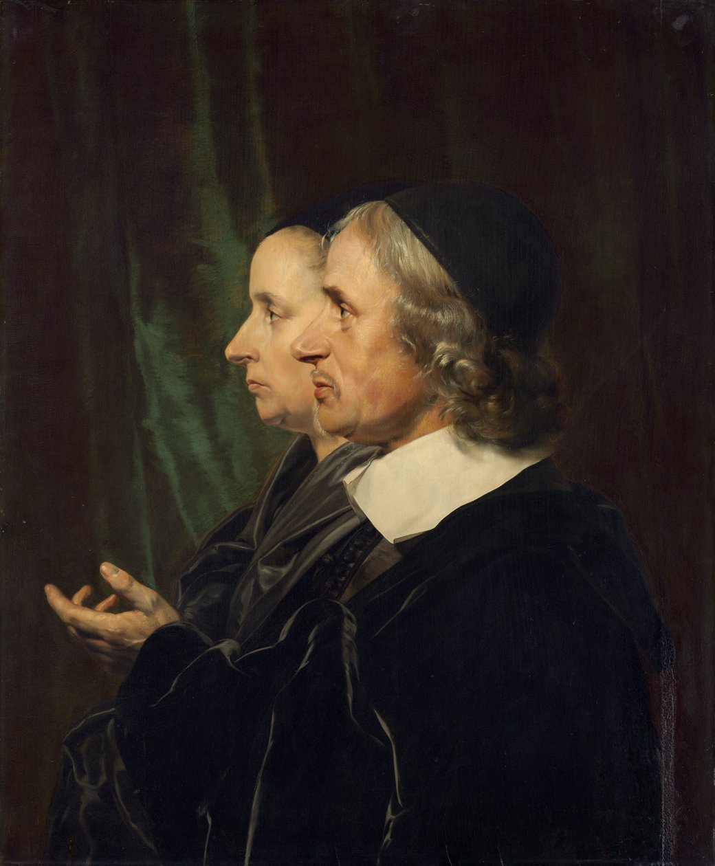 Portret rodziców artysty autorstwa Jan de Bray
