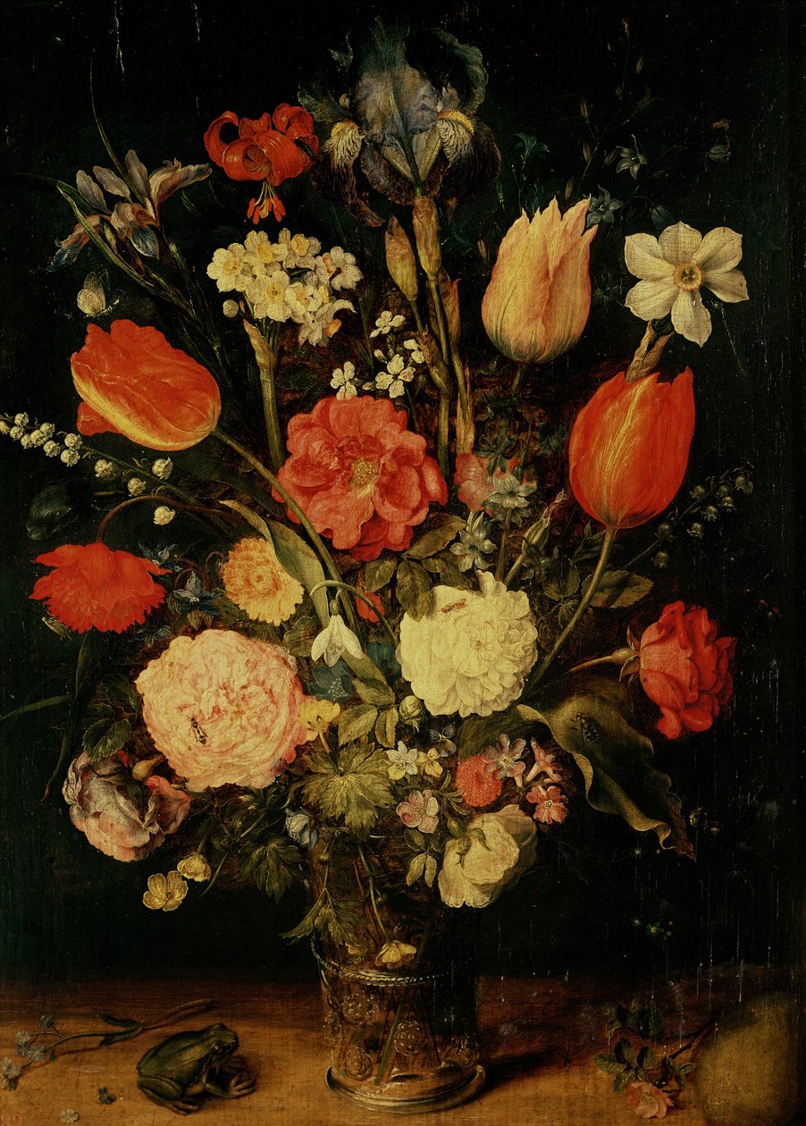 Martwa natura kwiatów autorstwa Jan the Elder Brueghel