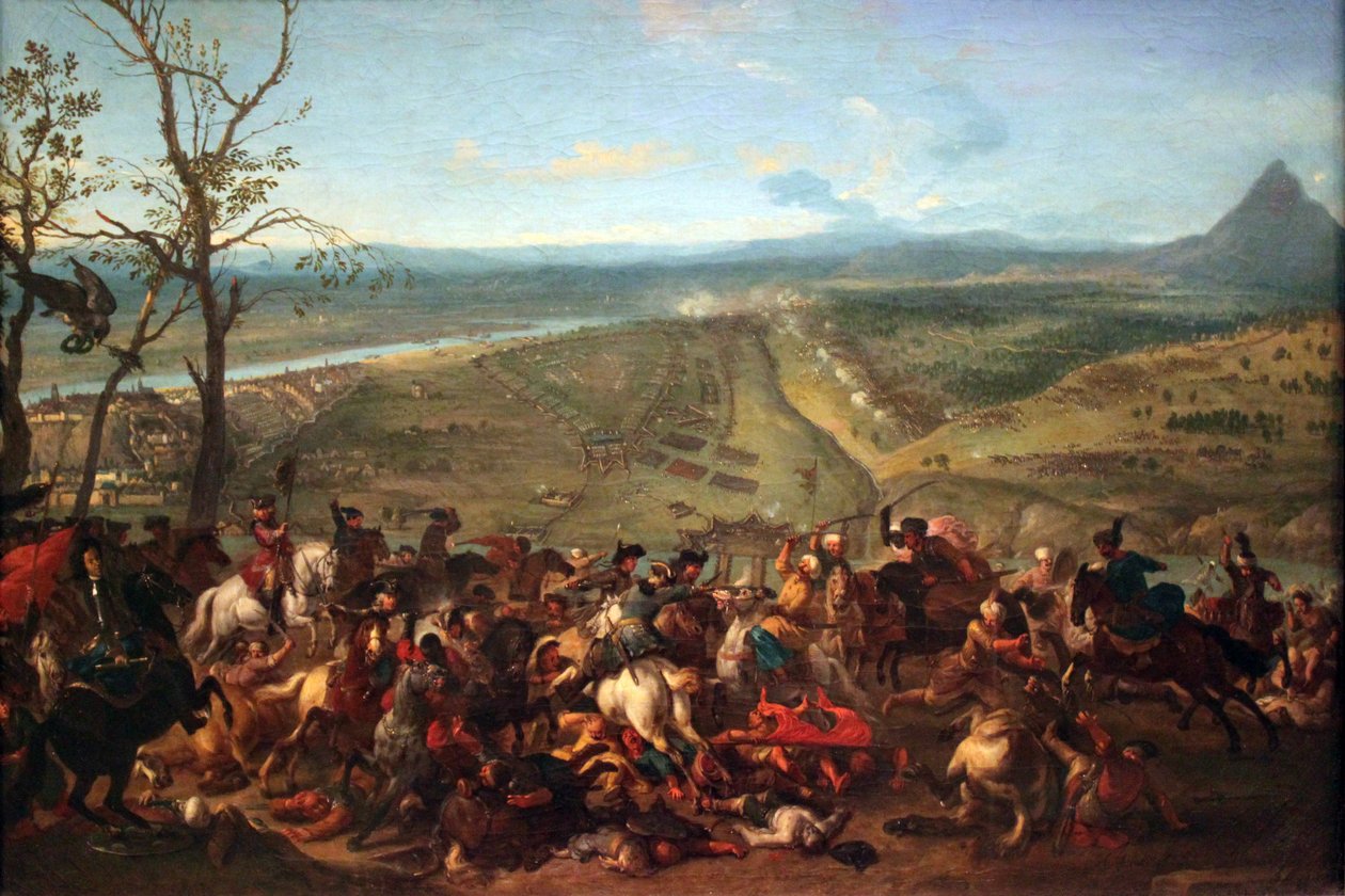 Książę Eugen Sabaudii zdobywa Belgrad 16 sierpnia 1717 r. autorstwa Jan van Huchtenburgh