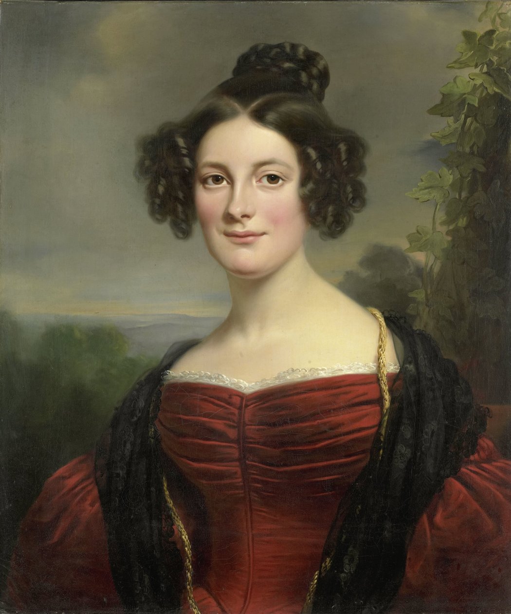 Catharina Annette Fraser (1815-92) autorstwa Jan Adam Kruseman