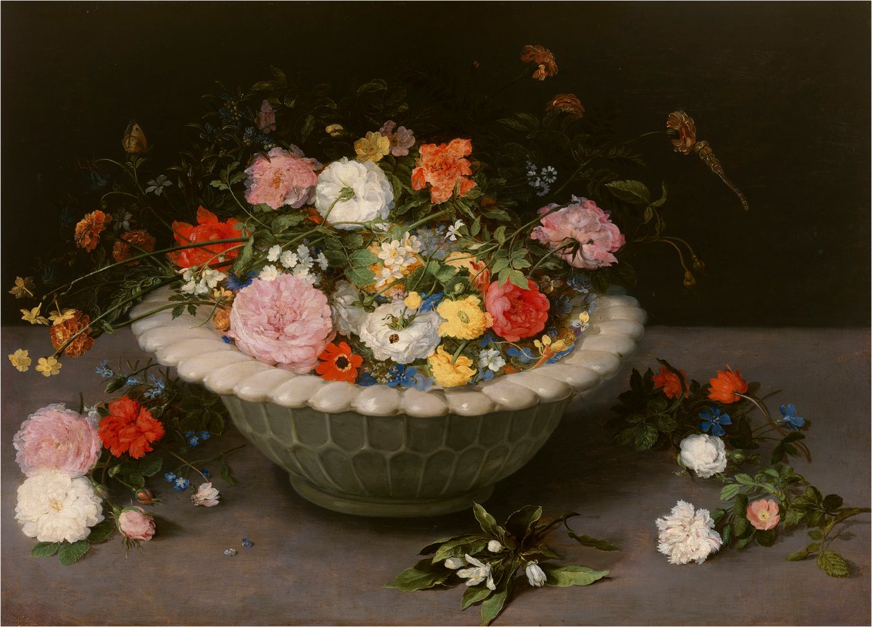 Wazon na kwiaty, 1615. autorstwa Jan Brueghel the Elder