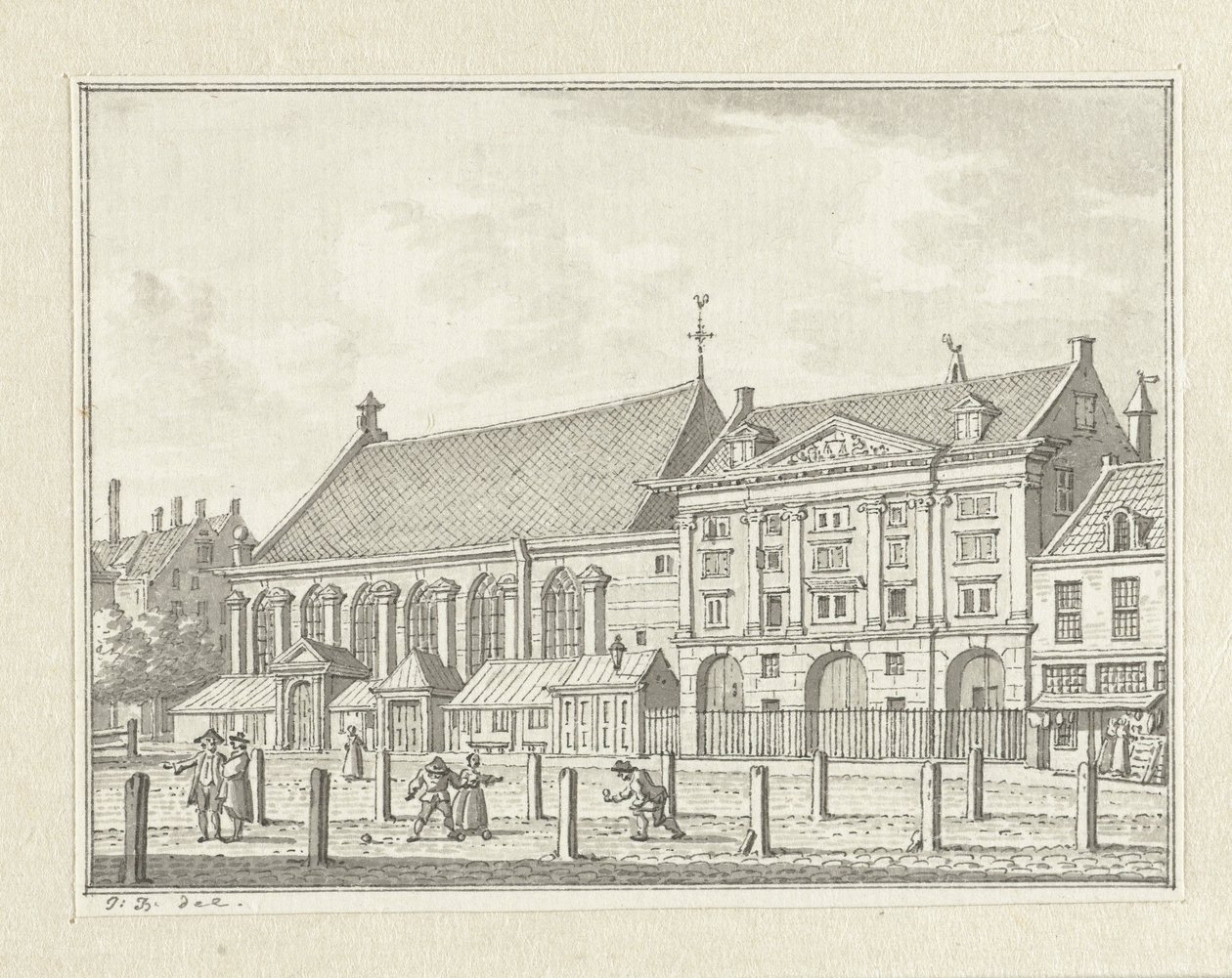 Prinsekerk i Boterhal w Rotterdamie autorstwa Jan Bulthuis