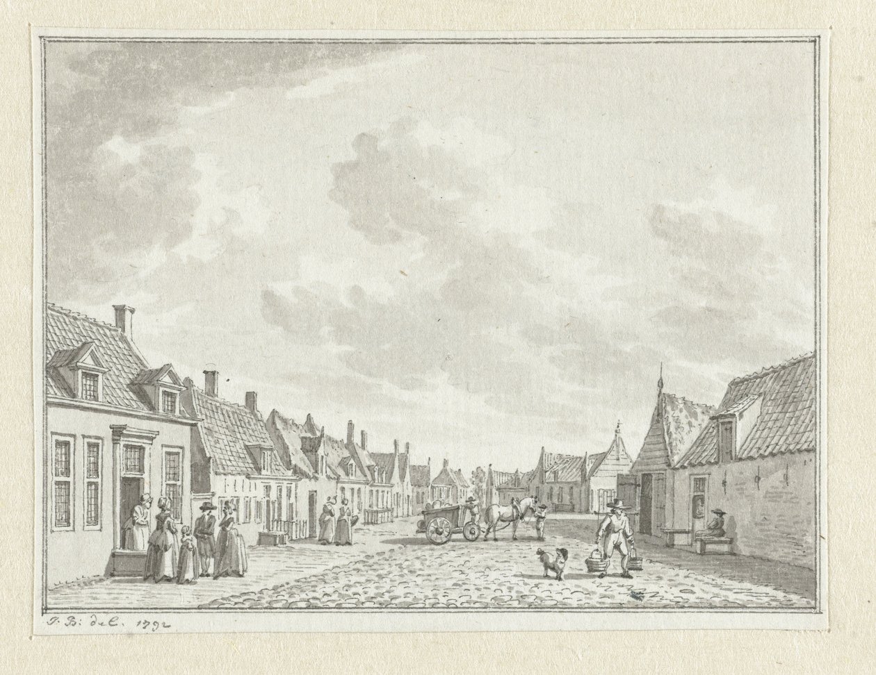Twarz w Zoutelande autorstwa Jan Bulthuis
