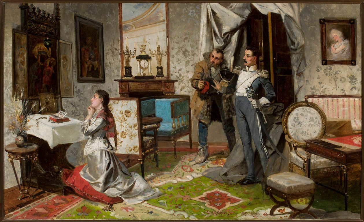 Powrót Ułana do domu autorstwa Jan Czesław Moniuszko