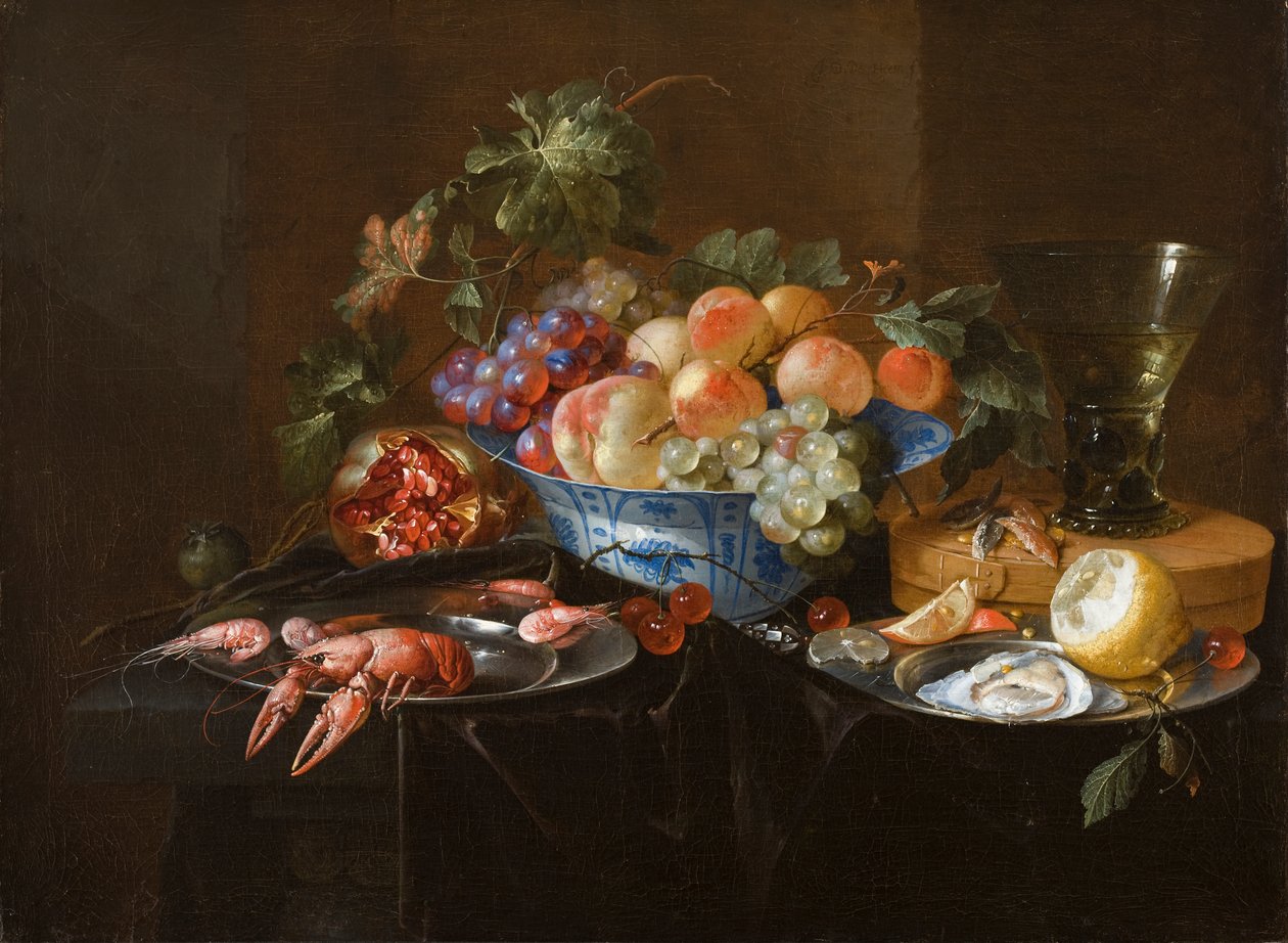Martwa natura, ok. 1645 r. autorstwa Jan Davidsz de Heem