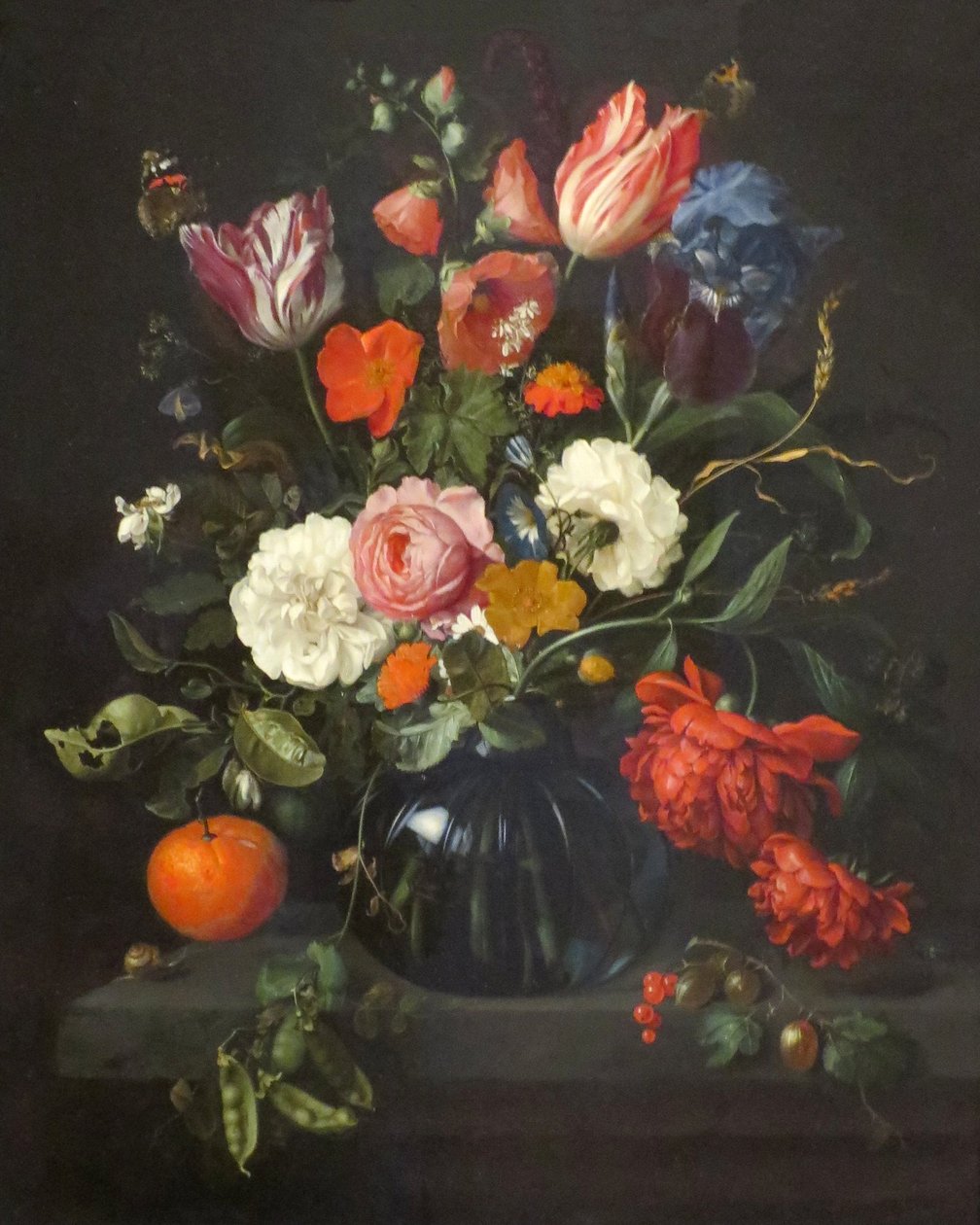 Wazon z kwiatami autorstwa Jan Davidsz. de Heem