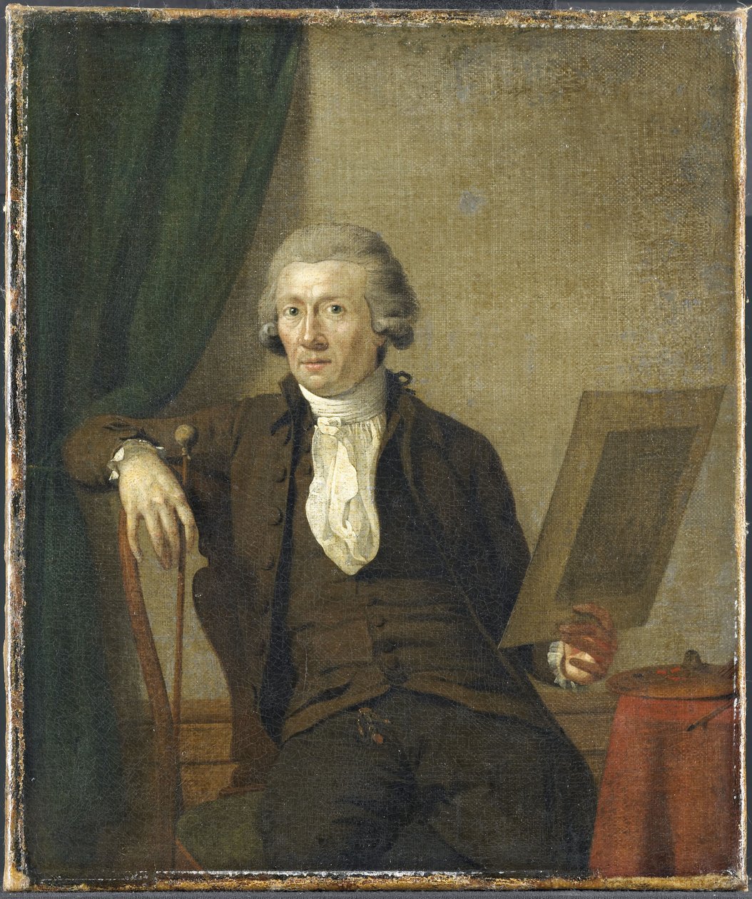 Egbert van Drielst (1745-1818), malarz autorstwa Jan Ekels the Younger