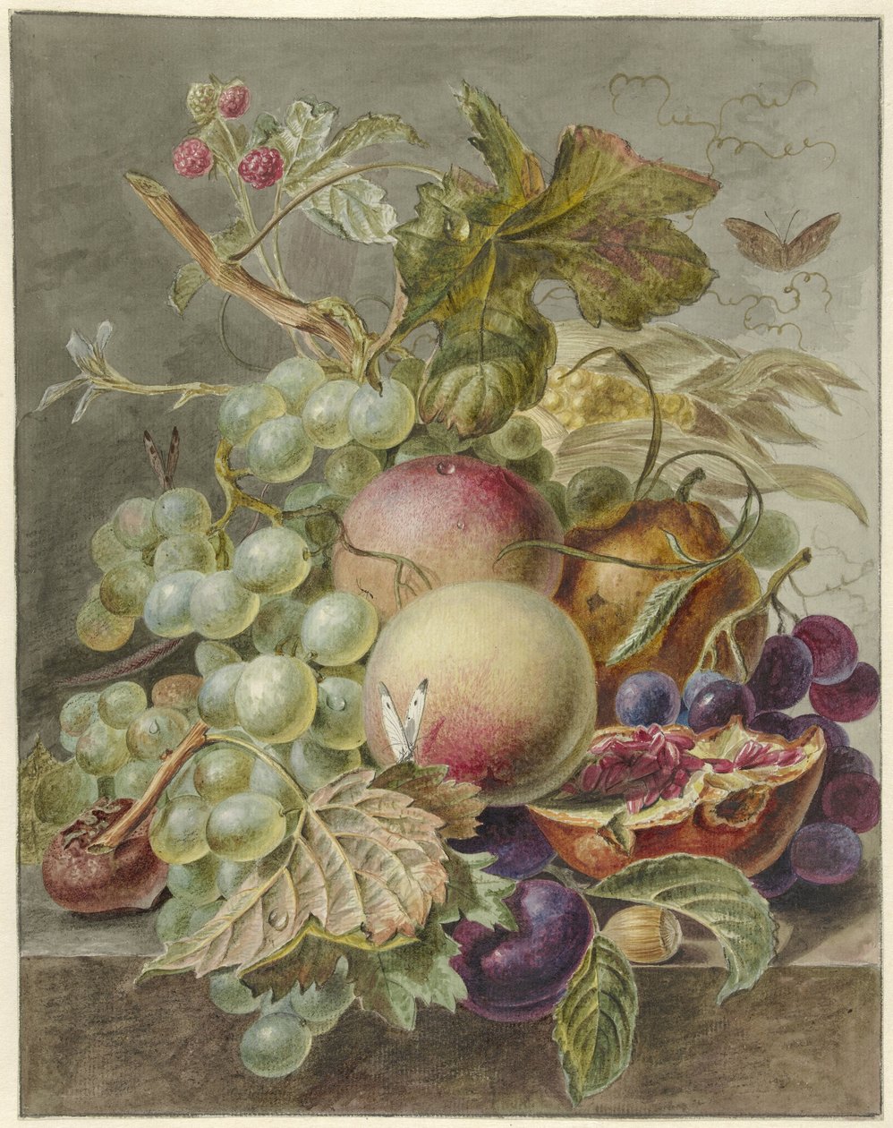 Martwa natura z owocami autorstwa Jan Evert Morel (I)