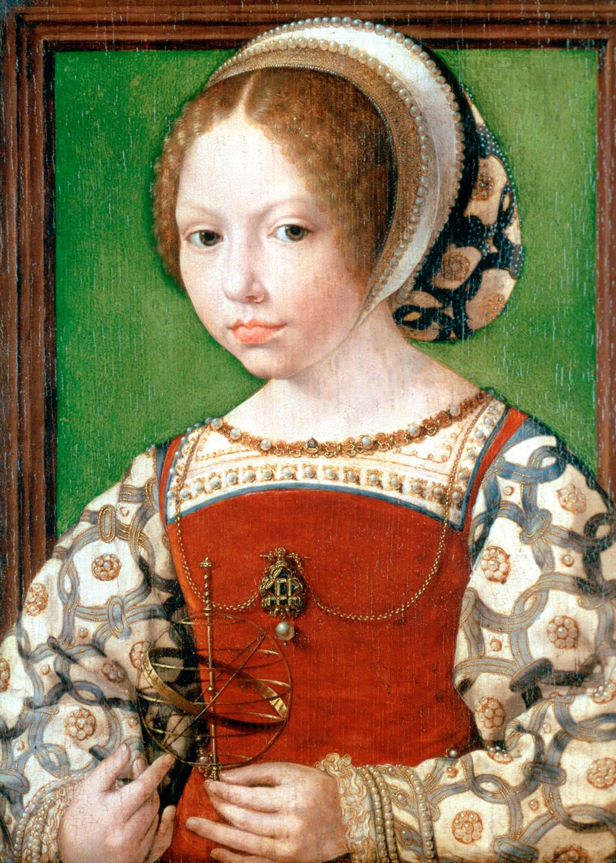 Mała dziewczynka, c1520 autorstwa Jan Gossaert