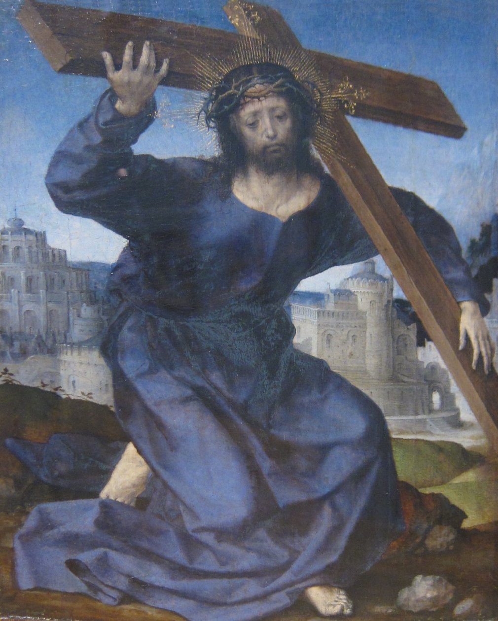 Chrystus niosący krzyż autorstwa Jan Gossaert