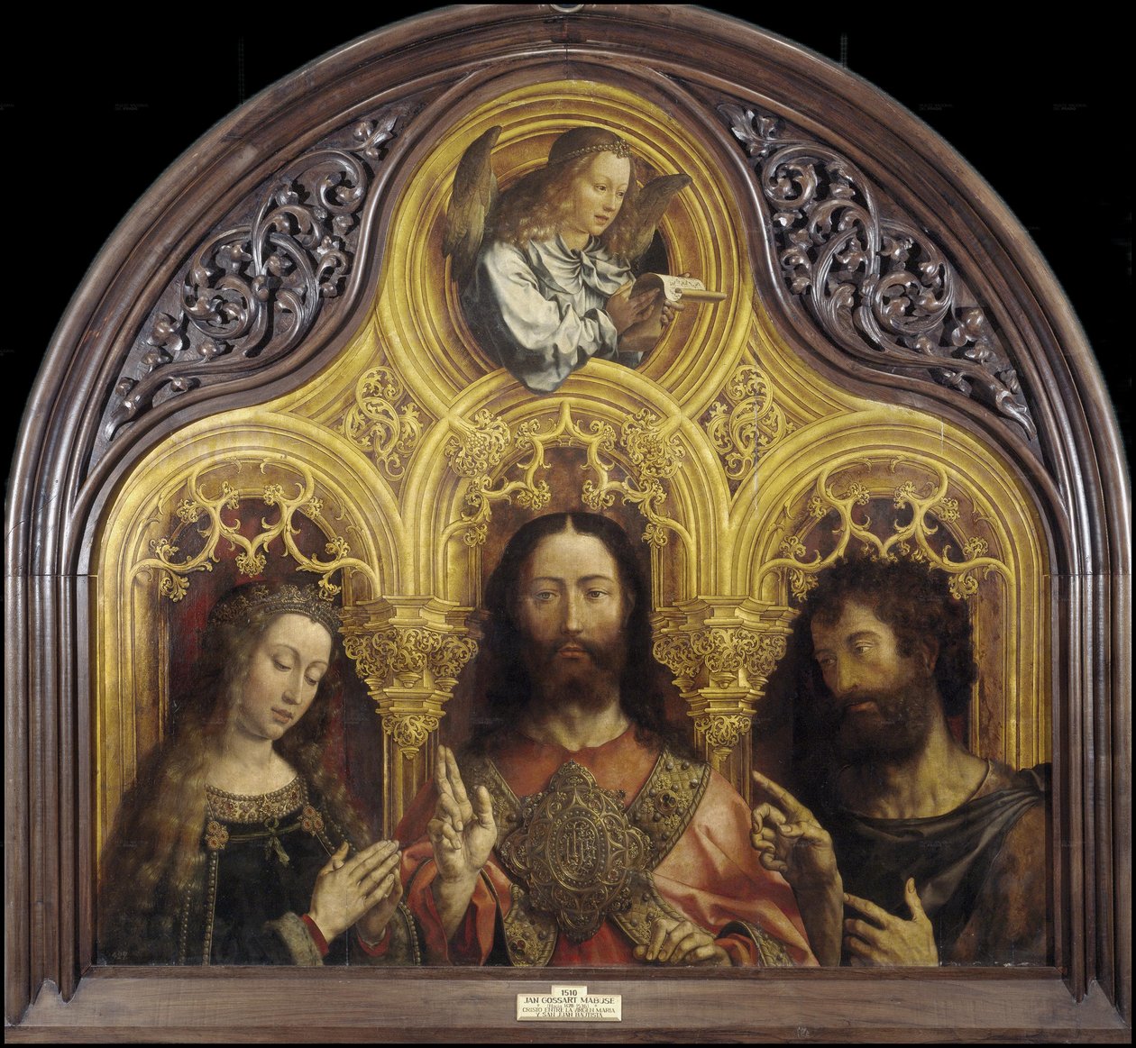 Deesis autorstwa Jan Gossaert