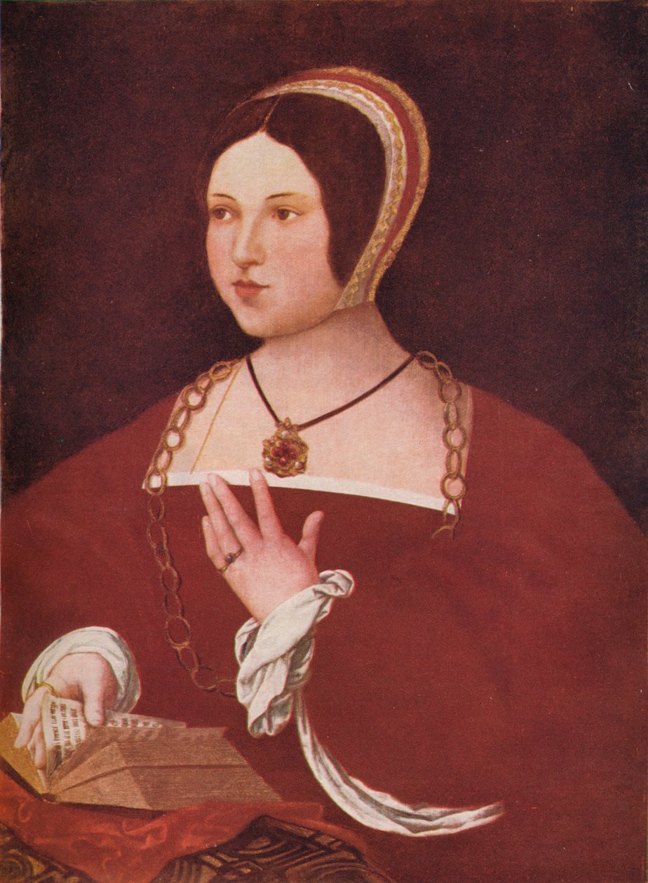 Prawdopodobnie Małgorzata Tudor (około 1528) autorstwa Jan Gossaert